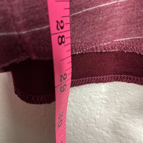 Marine Layer Mens M/L Double Knit Henley Long Sleeve Striped Pullover Shirt - Picture 8 of 8